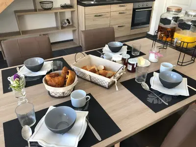 Nourriture dans le B&B/chambre d'hôtes ou à proximité