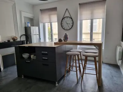 Cuisine ou kitchenette dans l'établissement misoev