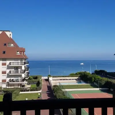 Cosy studio vue mer à Cabourg
