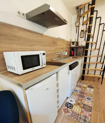 Plan de l'établissement Charmant duplex 2 pièces hypercentre de Granville