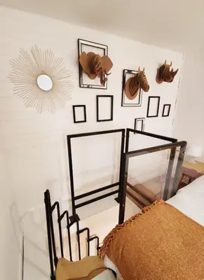 Plan de l'établissement Charmant duplex 2 pièces hypercentre de Granville