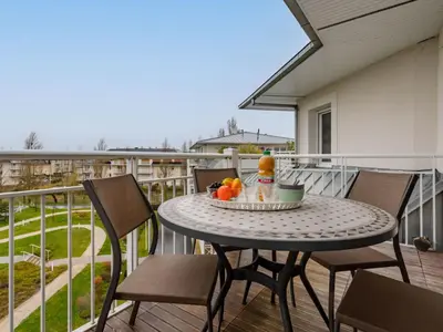 Balcon ou terrasse dans l'établissement Apartment Les Cavaliers by Interhome