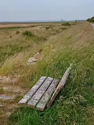 Paysage naturel près de la maison de vacances