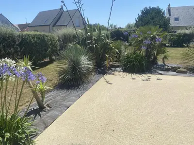 Jardin de l'établissement Holiday Home Blue House by Interhome