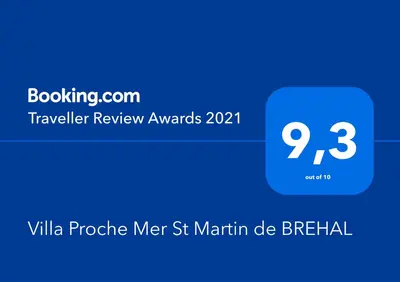Certificat, récompense, panneau ou autre document affiché dans l'établissement Villa Proche Mer St Martin de BREHAL