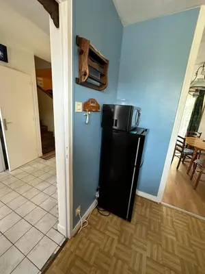 Cuisine ou kitchenette dans l'établissement De la campagne au Mont-Saint-Michel