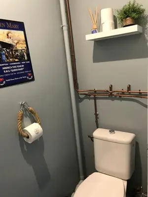 Salle de bains dans l'établissement CHERBOURG MARITIME