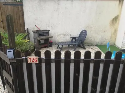 Balcon ou terrasse dans l'établissement LE GITE DE LA MAISON ROUGE