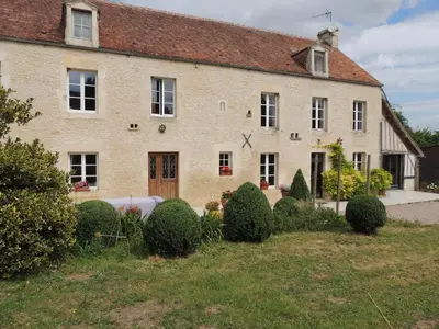 Jardin de l'établissement La Ferme du Bourg