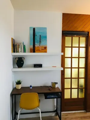 Plan de l'établissement Bleu Salé - F2 Courseulles avec balcon