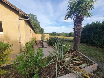 Jardin de l'établissement Gite du Champ de l'épine