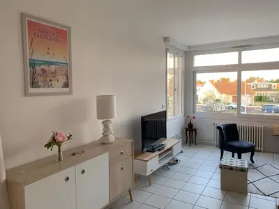 Coin salon dans l'établissement Les Alisés