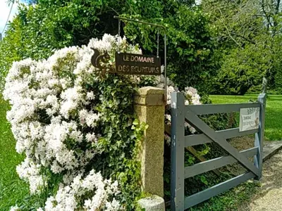 Jardin de l'établissement Le domaine des Ecureuils