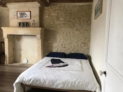 Un ou plusieurs lits dans un hébergement de l'établissement Le petit clos du Bessin