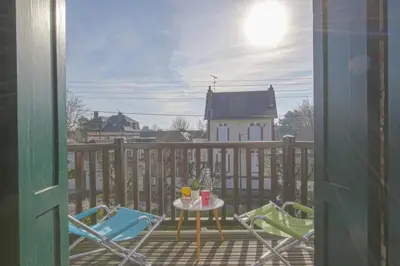 Balcon ou terrasse dans l'établissement Duplex Margareth Welkeys