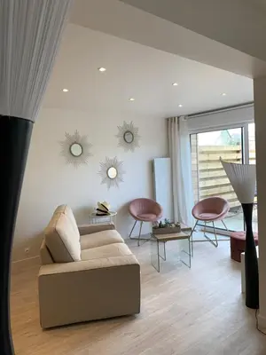 Coin salon dans l'établissement La Maison de Juliette