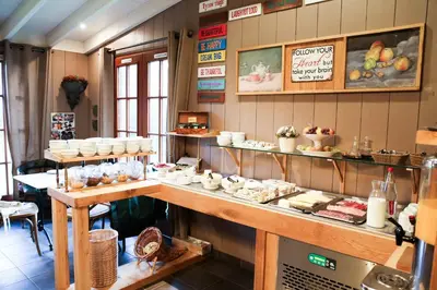 Nourriture dans l'hôtel ou à proximité