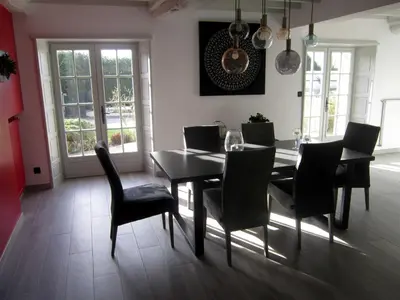 Coin salon dans l'établissement L'Anctovillière