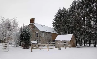 L'établissement gite Marlotte en hiver