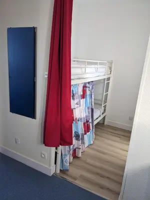 Un ou plusieurs lits dans un hébergement de l'établissement Maison centre de Barfleur