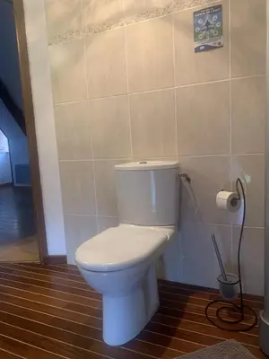 Salle de bains dans l'établissement Le Clos des Tilleuls - D Day Home
