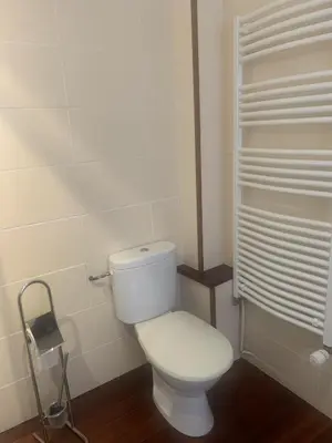 Salle de bains dans l'établissement Le Clos des Tilleuls - D Day Home