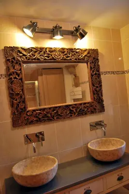 Salle de bains dans l'établissement Le Clos des Tilleuls - D Day Home