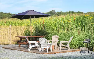 Jardin de l'établissement 2 Bedroom Cozy Home In La Meauffe