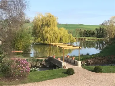 Paysage naturel près de la maison de vacances