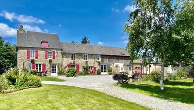 Jardin de l'établissement Greener Pastures - Normandy Self Catering Gites