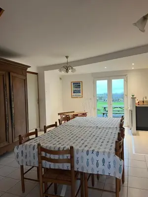 Cuisine ou kitchenette dans l'établissement Le Moulin de la Butte