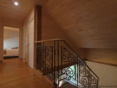 Plan de l'établissement Maison authentique près d'un étang avec animaux acceptés, linge et ménage inclus - FR-1-497-142