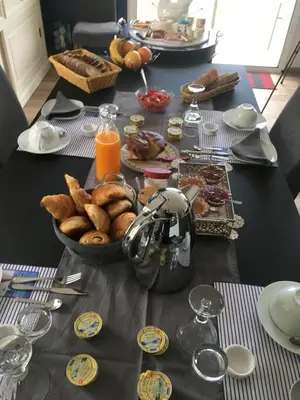 Nourriture dans le B&B/chambre d'hôtes ou à proximité