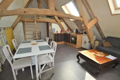 Cuisine ou kitchenette dans l'établissement Studio de charme en bord de mer - Wifi