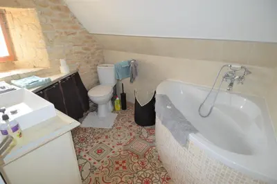 Salle de bains dans l'établissement Studio de charme en bord de mer - Wifi