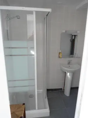 Salle de bains dans l'établissement LA VUULE MAISON