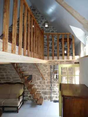 Coin salon dans l'établissement LA VUULE MAISON