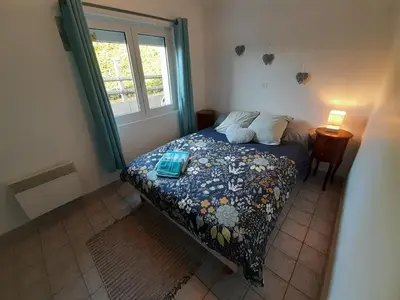 Un ou plusieurs lits dans un hébergement de l'établissement Gîte 5 places -Mont Saint-Michel- La Taniere le Jersey