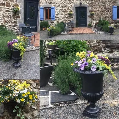 Jardin de l'établissement Bocage et Coquillage