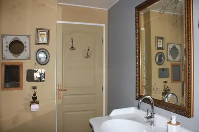 Salle de bains dans l'établissement Bocage et Coquillage