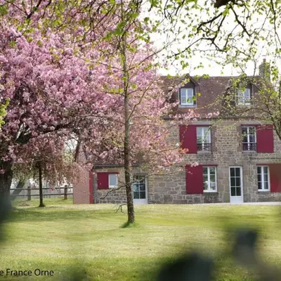 Maison chaleureuse en Normandie avec jardin arboré - FR-1-497-143