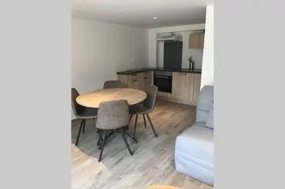 Cuisine ou kitchenette dans l'établissement Côté Dune - Maison (3P) au calme proche de la mer