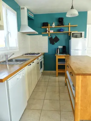 Cuisine ou kitchenette dans l'établissement Clos Margottières