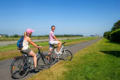 Clients de l'établissement Camping Les Pommiers du Mont Saint Michel
