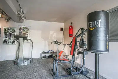 Salle ou équipements de sports de l'établissement Gîte l'Ardoisier 7 Pers Sauna Bayeux 2km