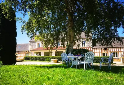 Jardin de l'établissement DSN - Domaine Suisse Normande
