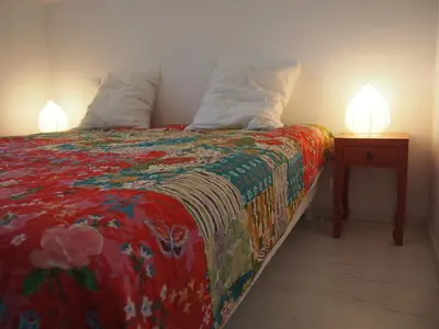 Un ou plusieurs lits dans un hébergement de l'établissement Maison Tombelaine