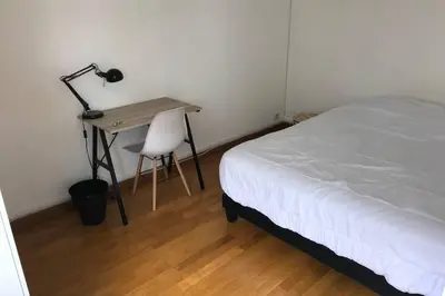 Un ou plusieurs lits dans un hébergement de l'établissement Logement 6P BALCON/ MODERNE HYPER CENTRE