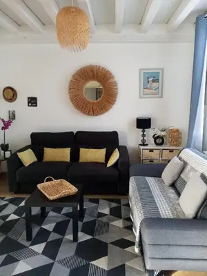 Coin salon dans l'établissement O Douceurs Sucrées Cabourg