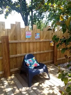 Jardin de l'établissement O Douceurs Sucrées Cabourg